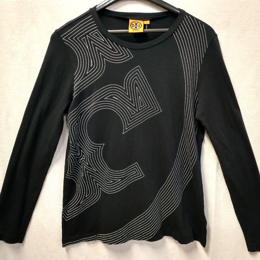 Tory Burch long sleeve pullover tee